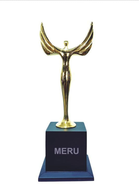 Winged Victory Trophy - Gold Award for Recognition